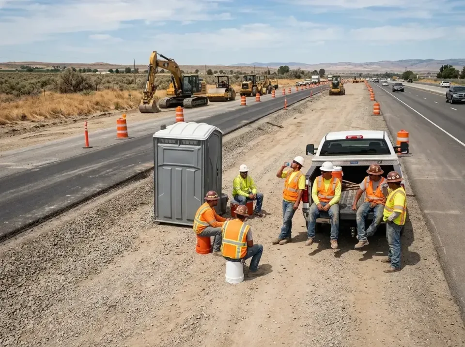 highway-road-construction-crew-007 — frequently asked questions, Porta Potty and Restroom Rentals in Roslyn, PA